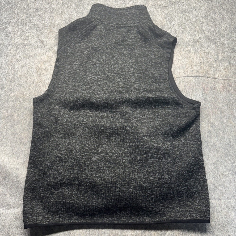Beverly Hills Polo Club Men's Vest Large Dark Gray Full Zip Sleeveless Jacket XL - Picture 8 of 9